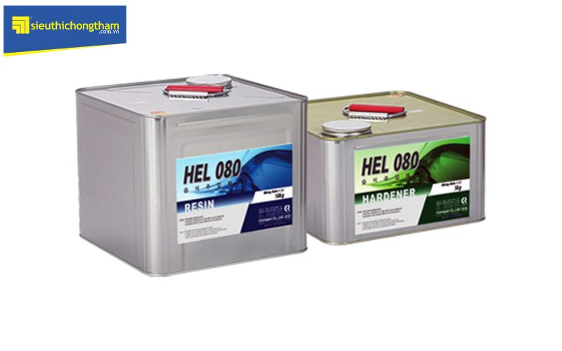 Cách xử lý mái nhà bị nứt bằng keo Epoxy HEL 080