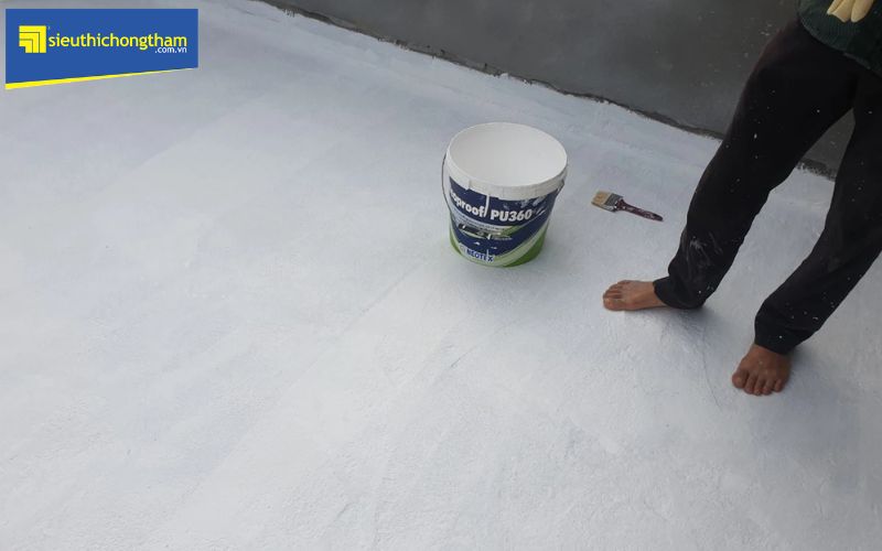 Chống thấm nhà vệ sinh bằng vật liệu gốc Polyurethane