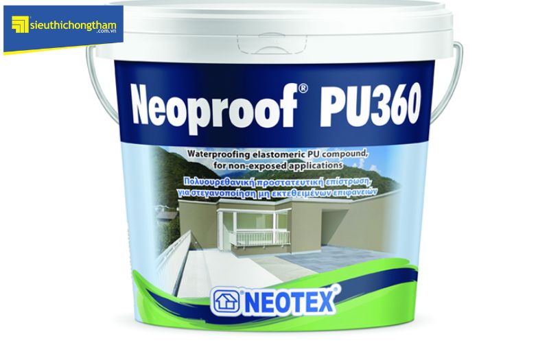 Chống thấm sân thượng bằng Neoproof PU360 cho hiệu quả vượt trội