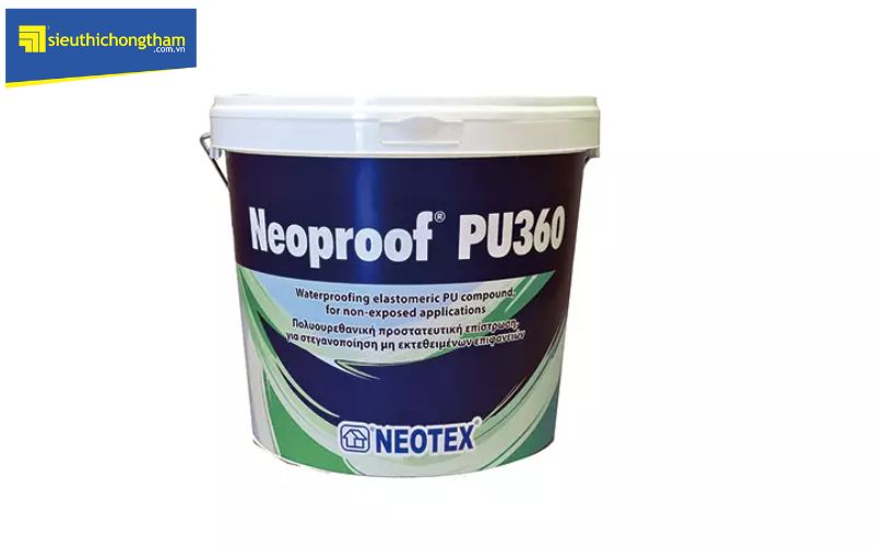 Neoproof PU360 - Vật liệu phổ biến trong cách chống thấm tường nhà liền kề