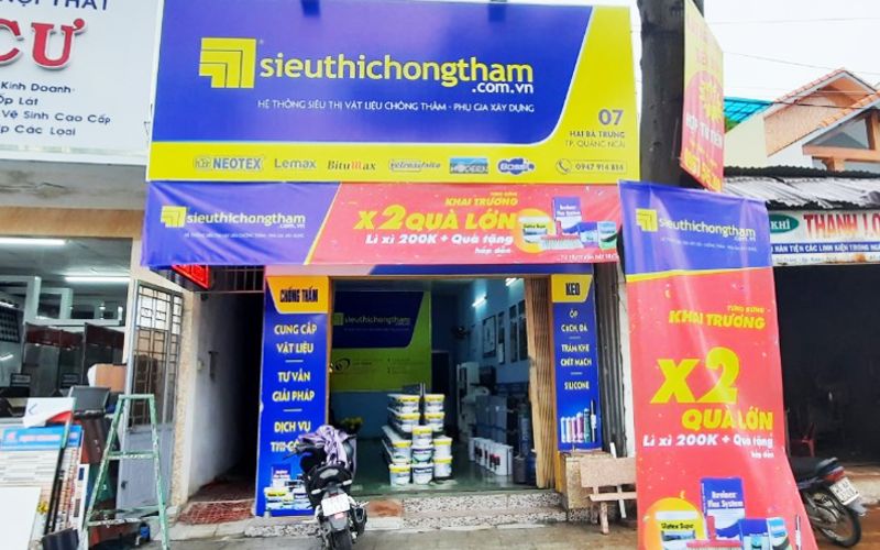 Giá chống thấm màng lạnh tốt nhất tại Siêu thị chống thấm