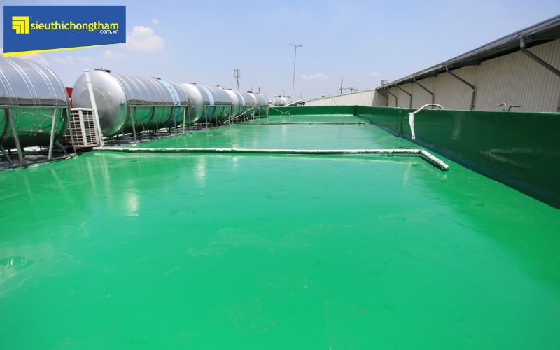 Lớp màng chống thấm polyurethane có độ đàn hồi cao