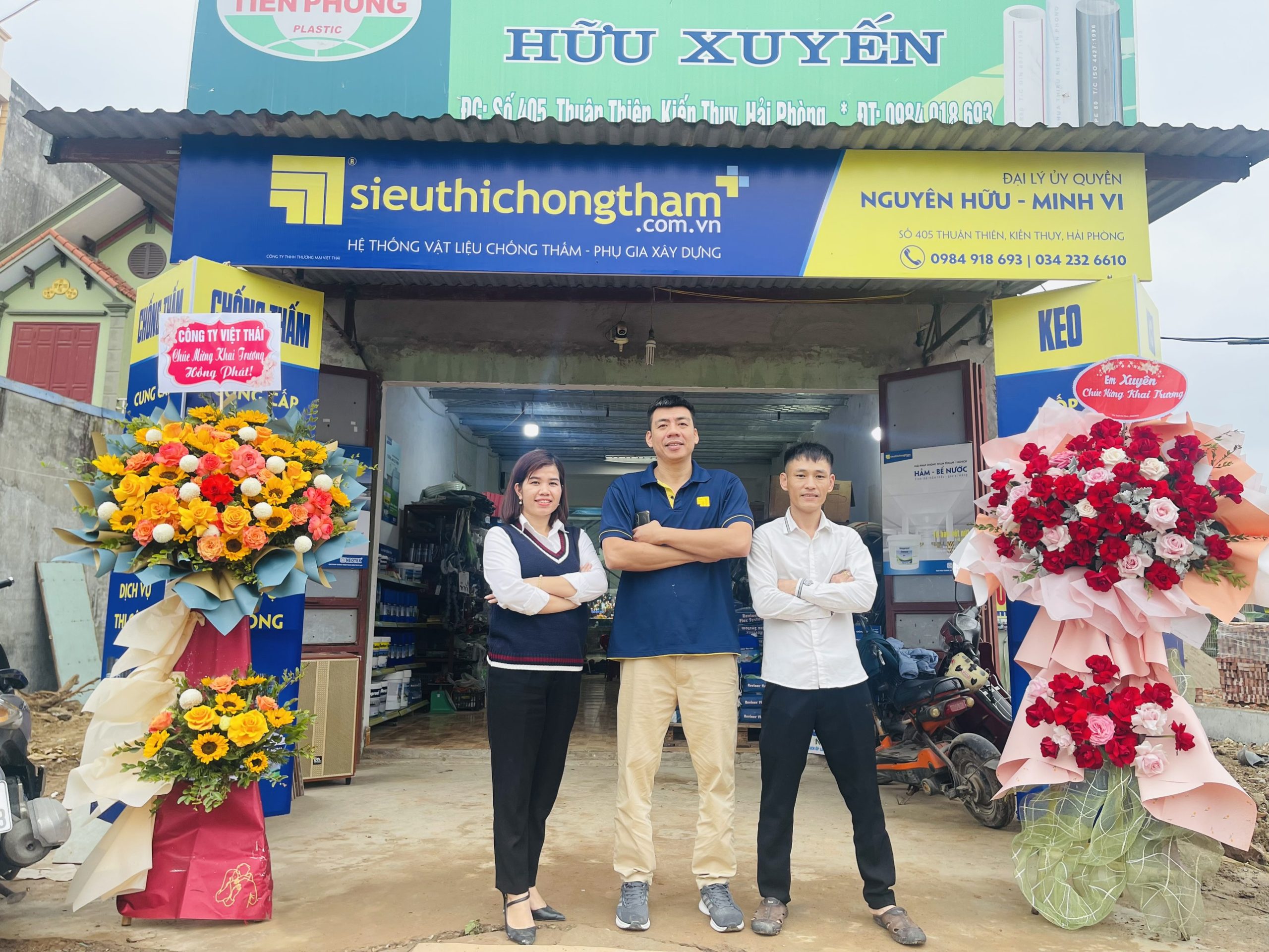 Siêu thị chống thấm+ Nguyên Hữu - Minh Vi