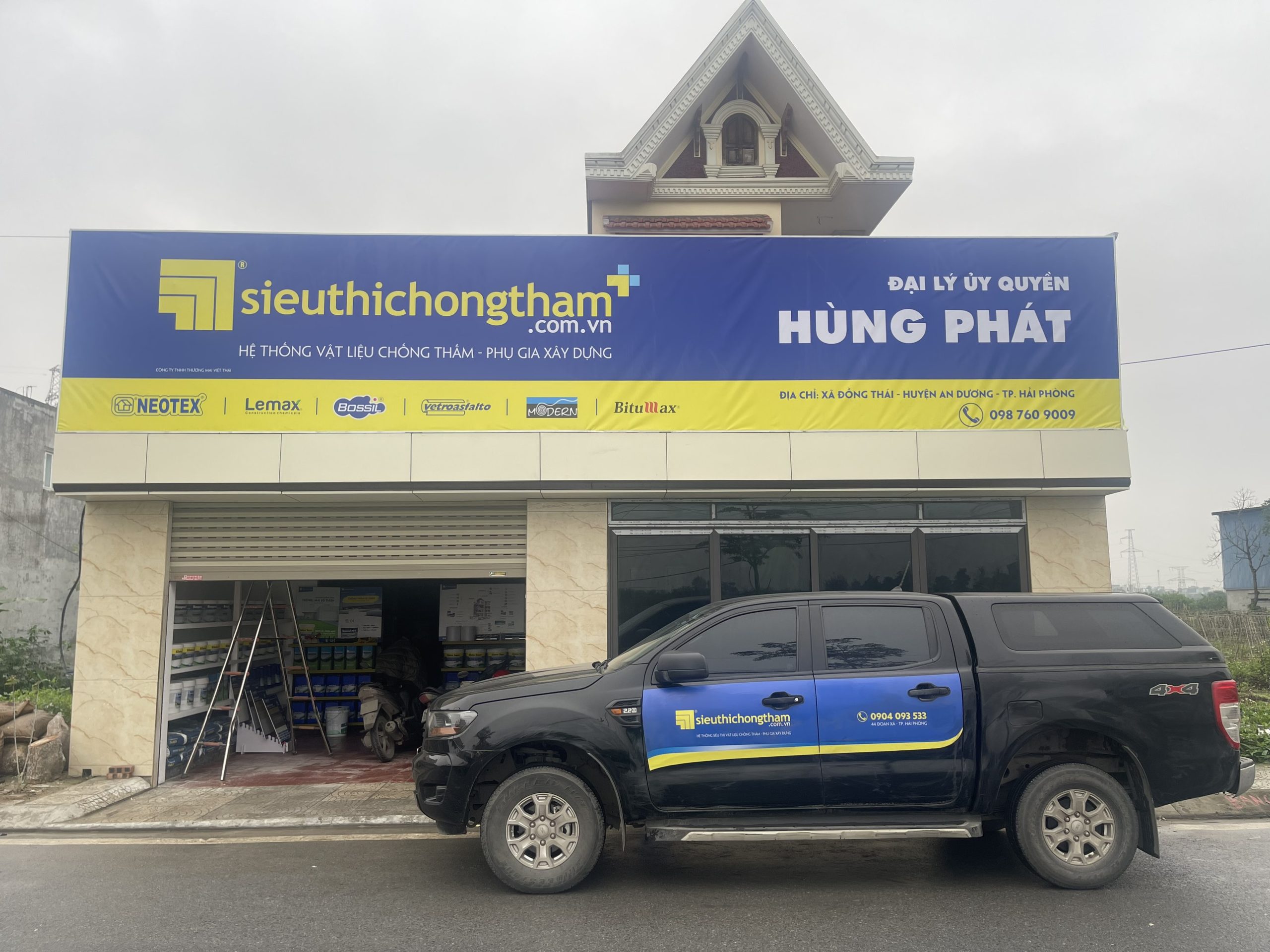 Siêu thị chống thấm+ Hùng Phát