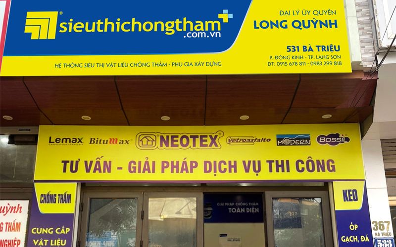 Siêu thị chống thấm - Đơn vị cung cấp dịch vụ chống thấm ngược tường chất lượng hàng đầu Việt Nam