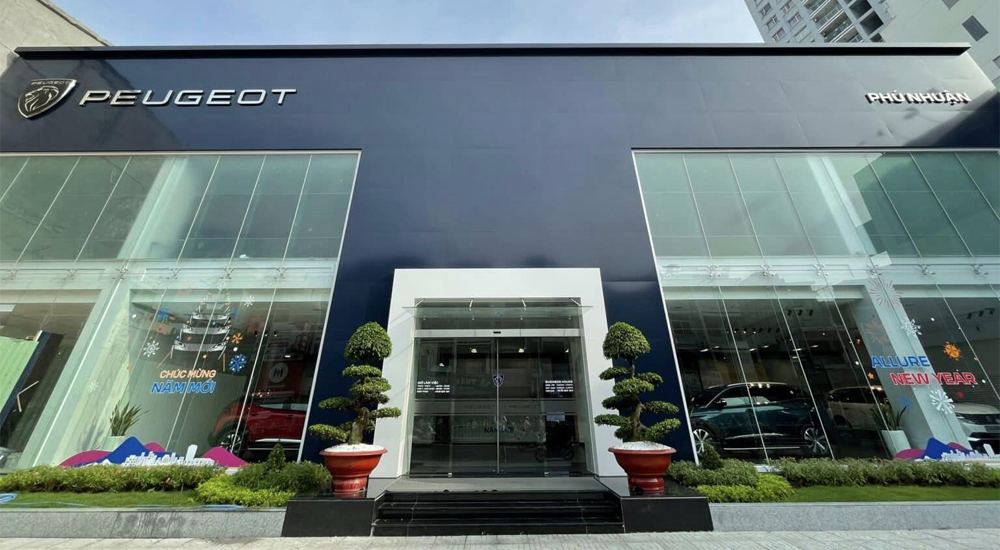 Showroom Peugot Bia