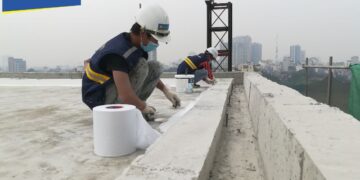 Chống thấm Ninh Bình: Bảo vệ công trình toàn diện, hiệu quả lâu dài Hình ảnh một số công trình chống thấm do Siêu thị chống thấm thi công