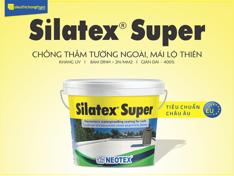 Cống thấm mái lộ thiên bằng Silatex Super bảo vệ công trình một cách toàn diện