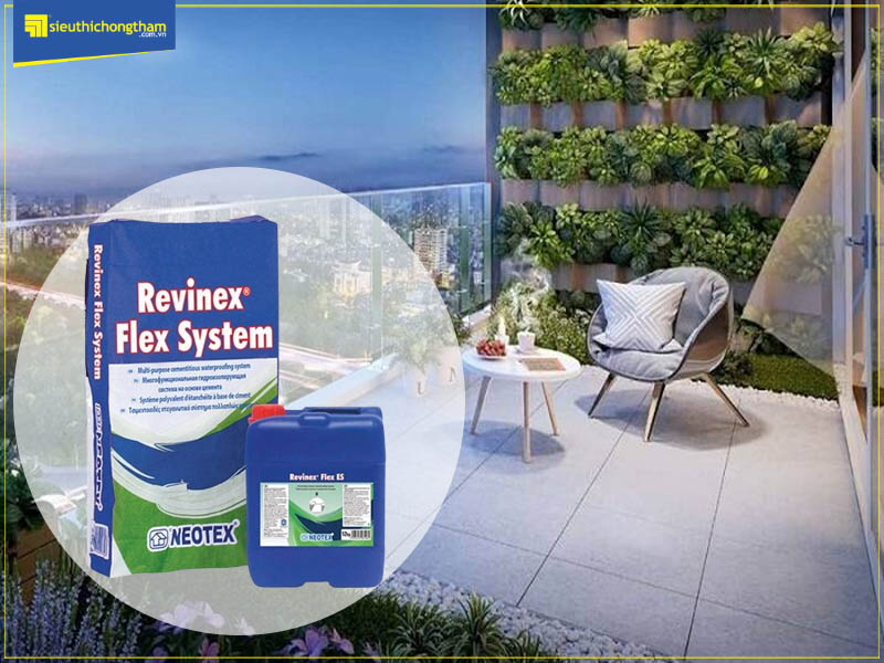 Revinex Flex ES - Giải pháp chống thấm sân thượng ưu việt được đánh giá cao