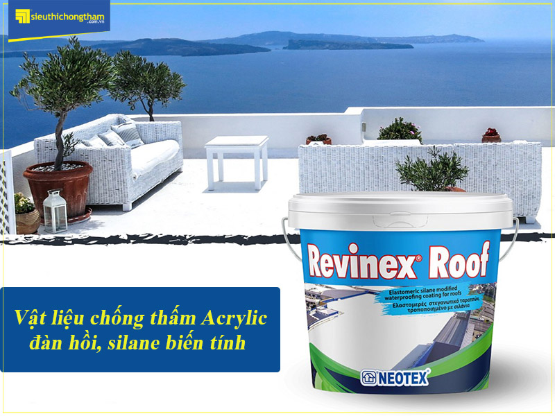 Revinex Roof - Vật liệu chống thấm công trình ven biển vượt trội